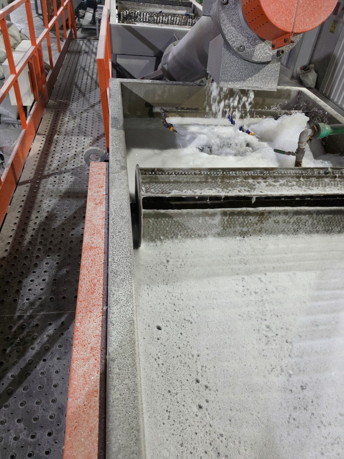 EcoTech PET washing equipment operating at the Lahore factory